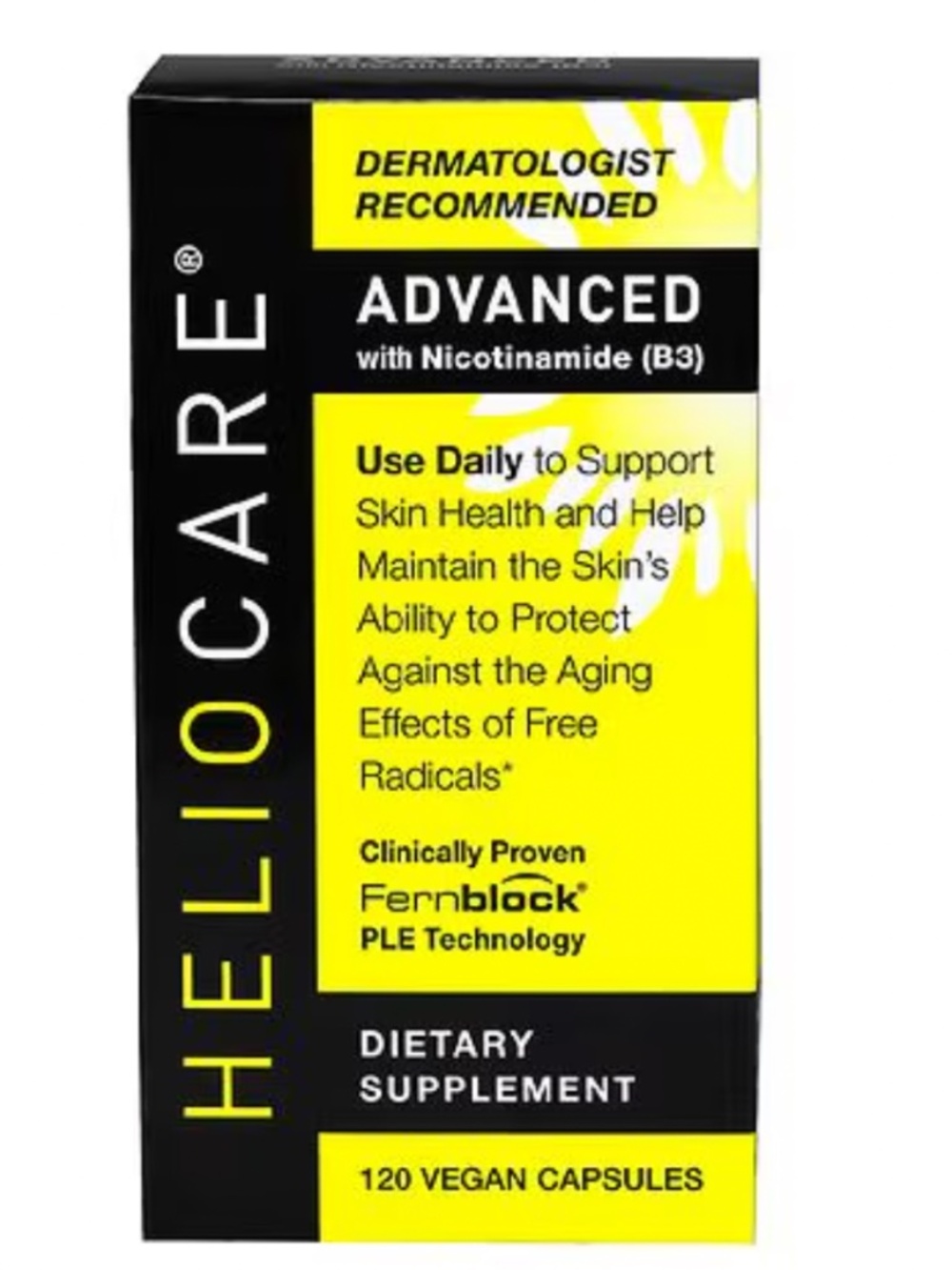 Heliocare Advanced with Nicotinamide (B3) Capsules, 120 capsules
